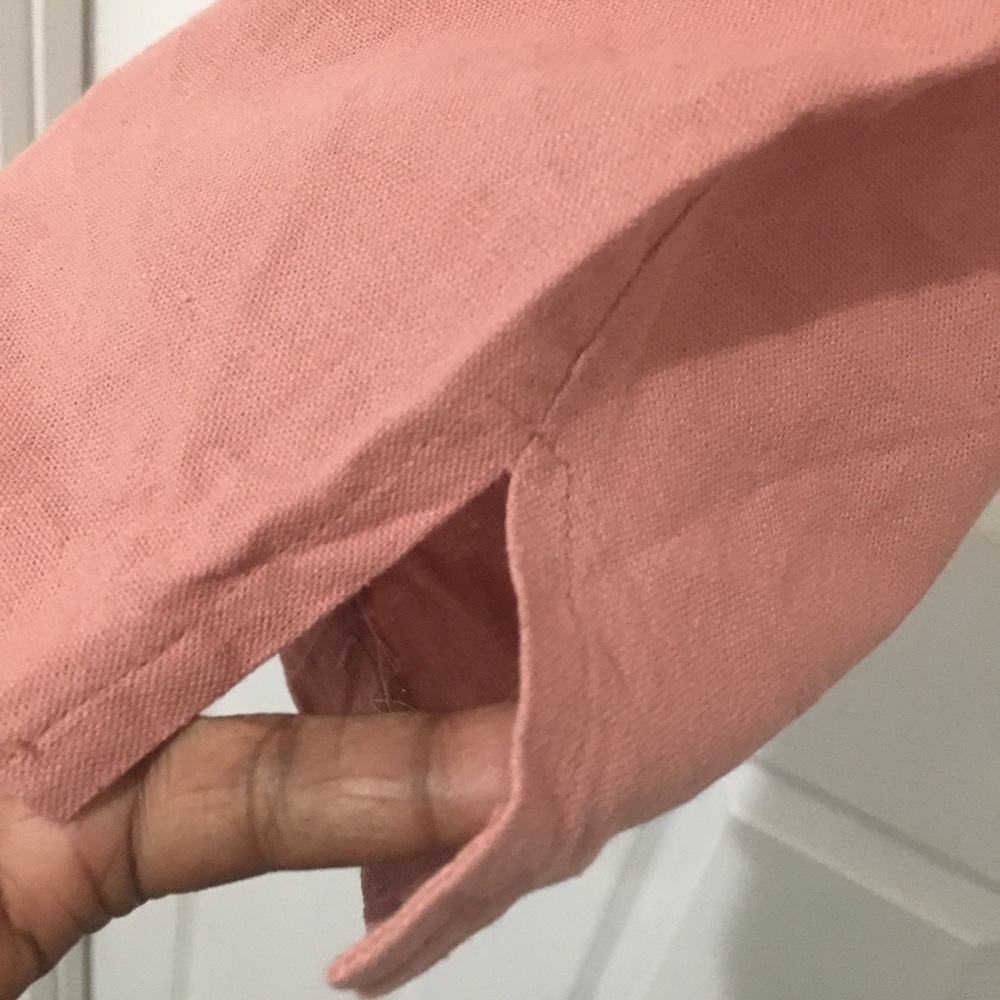 5 for $50 ASOS mauve cigar pants - Picture 5 of 7